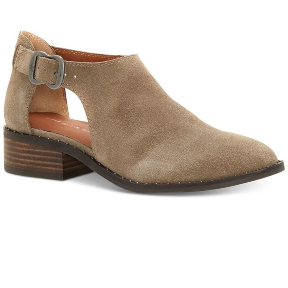 Lucky Brand Giovanna Cut-Out Oxfords